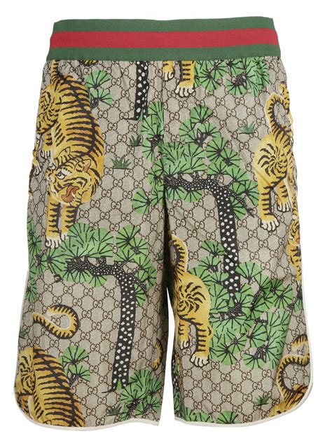 gucci tiger shorts